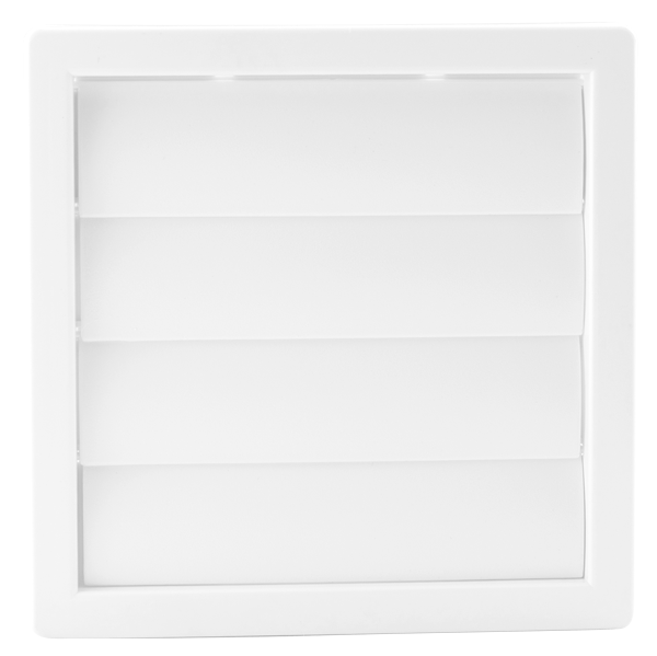 Fantech BACKDRAFT SHUTTERS 100MM PFL EXTERNAL GRILLE (GRAVITY LOUVRE) PGL100 (BULK)