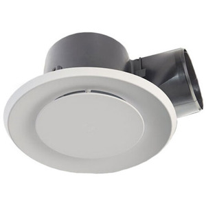 Fantech EXHAUST FAN RAPID RESPONSE 250 WITH ROUND WHITE GRILLE RESPFG10RN