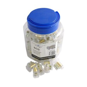 Connected Switchgear Double Screw Connectors - Jar of 50 pieces CS-SCD