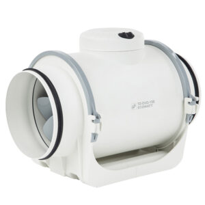 Fantech TD EVO VAR DUAL CONTROL IN-LINE DUCT MOUNTED FAN TD-EVO-100VAR