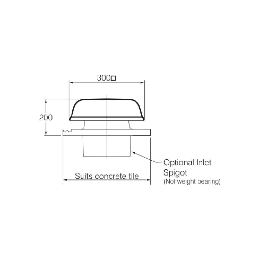 Fantech Tile Exhaust Fan Series 31W TFA204E