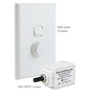 Fantech 2.8AMPS FAN CONTROLLER SINGLE PHASE VA2.8