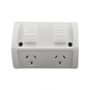 Connected Switchgear Splash Series Double GPO CS-WPOD10NC
