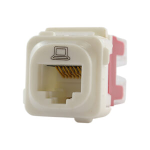 Connected Switchgear RJ45 CAT5E Data Jack - White CS-CAT5E