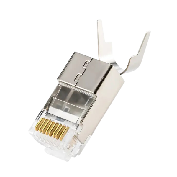 None RJ45 Modular 8P8C Plug for CAT8 RJ45PLUG-C8