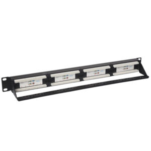 VIP Vision 24-Port CAT6 Patch Panel (1U) RMC-PP24-6-T