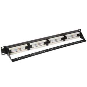 VIP Vision 24-Port CAT5e Patch Panel (1U) RMC-PP24-5-T