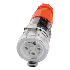 AVOL 4 Pin Round Extension Socket 10A SE410R3P