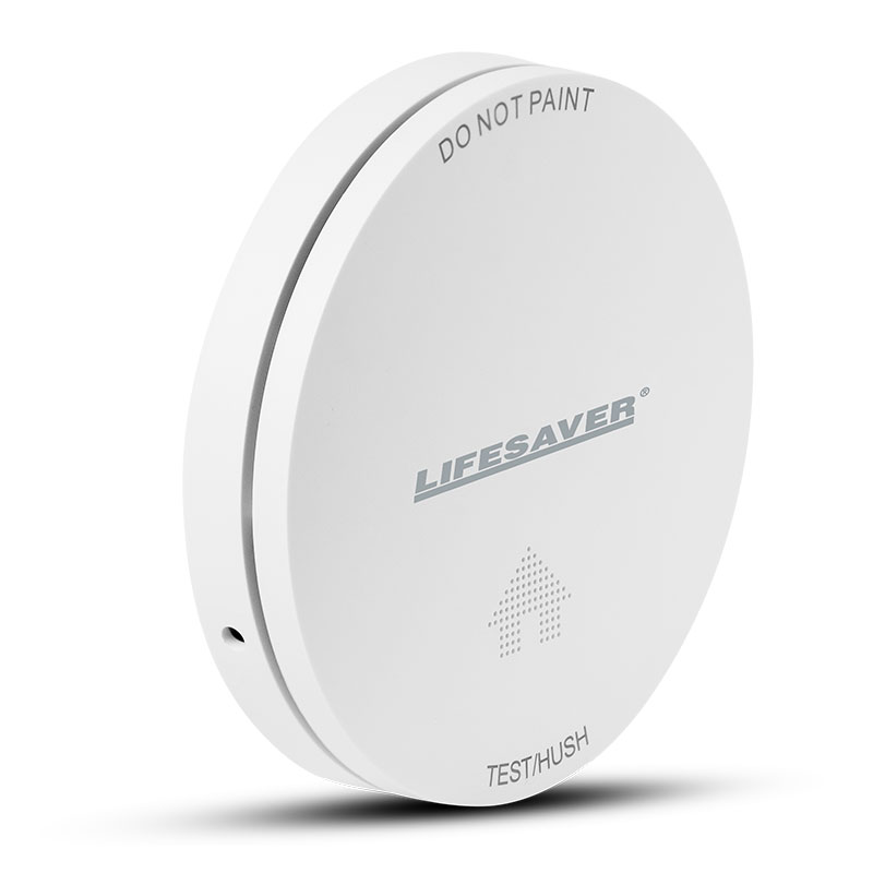 PSA Products Low Profile Lithium Battery-Operated Photoelectric Smoke Alarm SMODET9V1