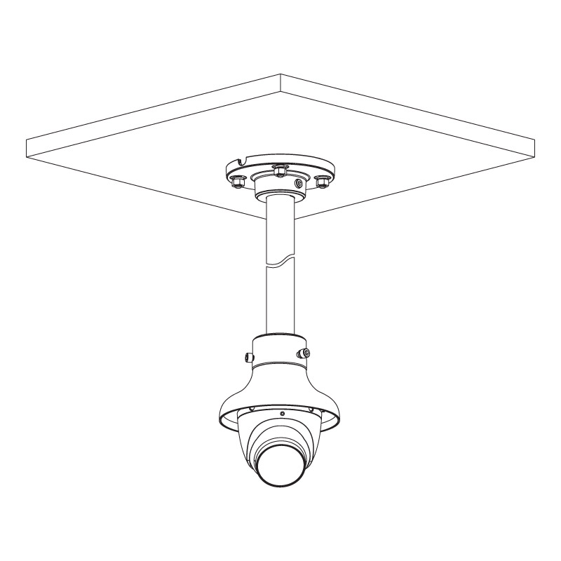 Securview Victory Series Professional Series 2.0MP 2.8mm Fixed HDCVI Turret VSCVI-2DIRG
