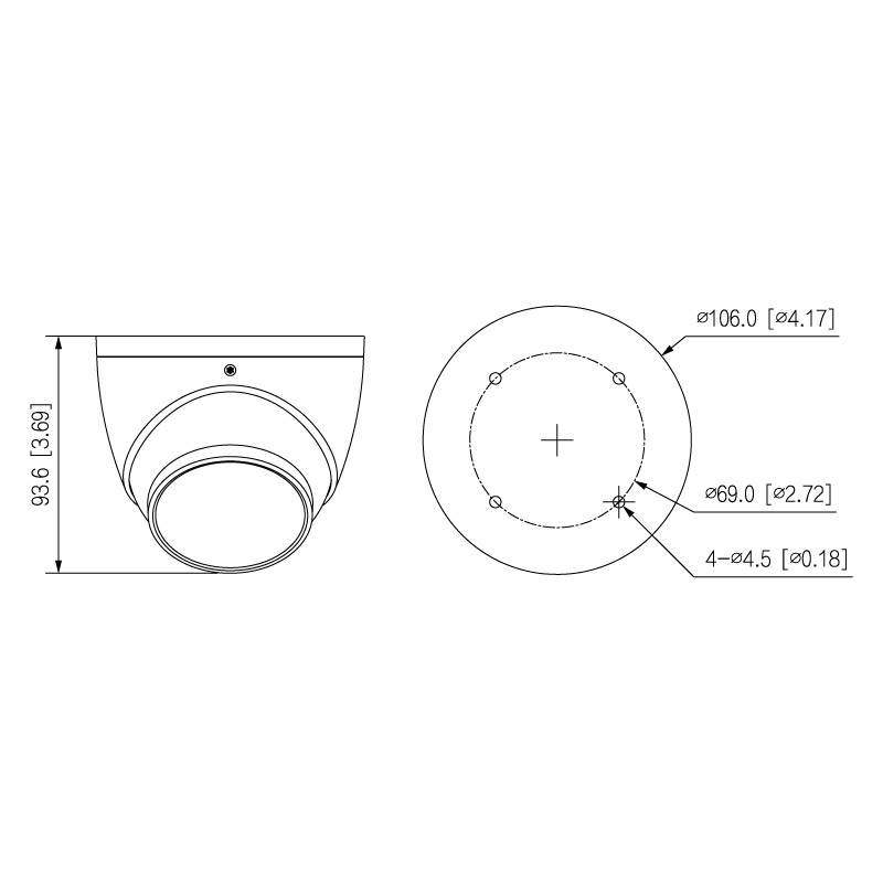 VSIPP-8DIRG-I2 DIMENSIONS