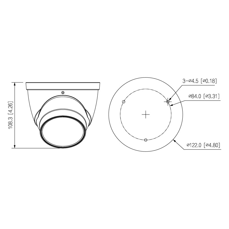 VSIPP-8DIRMg I2 Dimensions