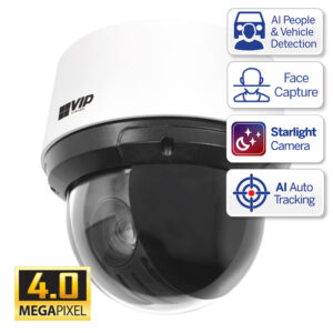 VIP Vision Professional AI Series 4.0MP PTZ Compact Dome VSIPPTZ-4IRC-I