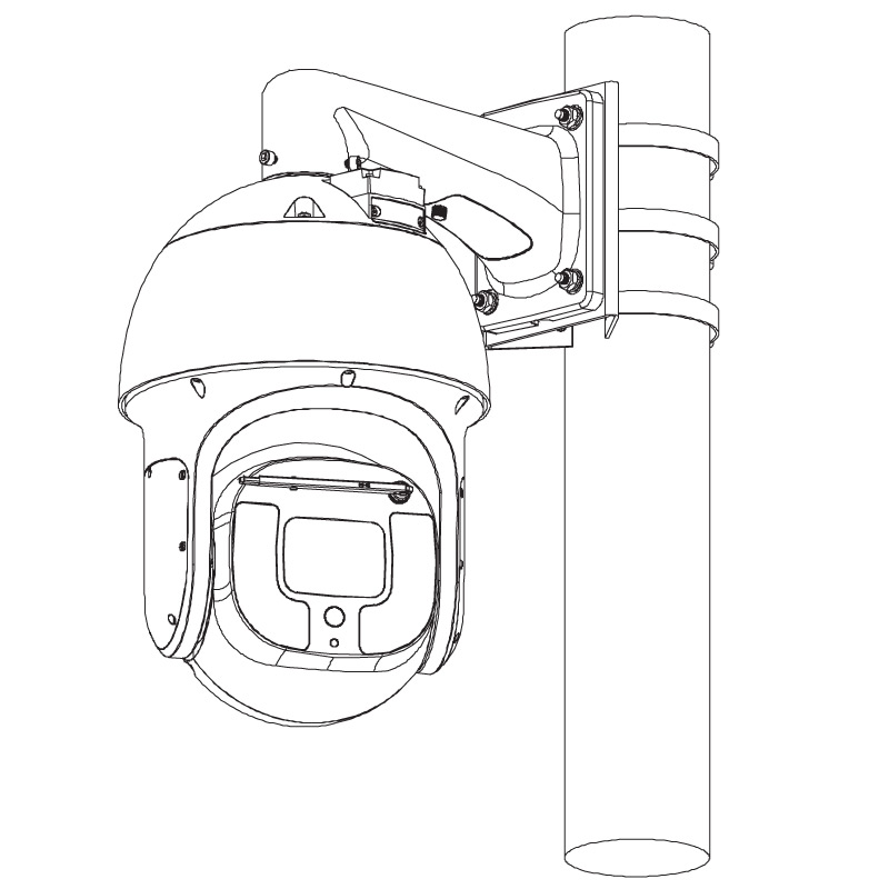 VSIPPTZ-8IRU-I-POLE-MOUNT