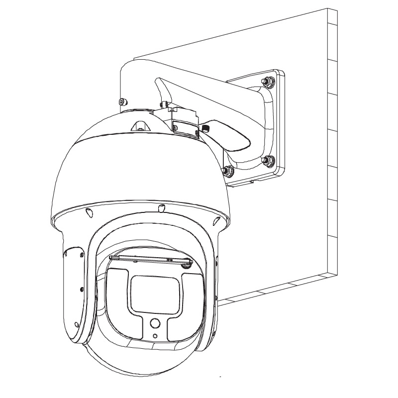 VSIPPTZ-8IRU-I-WALL-MOUNT