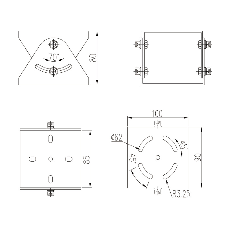 VIP Vision VIP Vision Wall Mount VSIPEX-BW