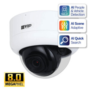 VIP Vision Professional AI Series 8.0MP Fixed Turret VSIPP-8DIRG-I2
