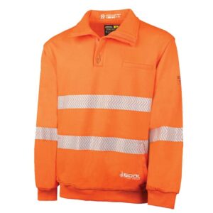 Arc flash Water Repellent Fleece Jumper Size 2XL HRC2 10.6cal/cm2 - Bool ARC-FLEECE2-B-BW1350T1-2XL