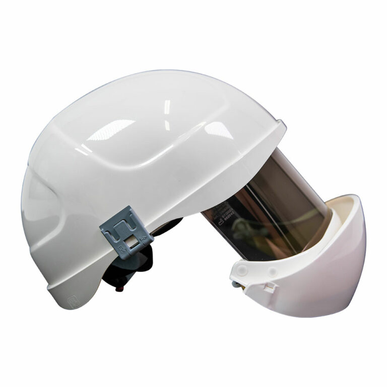Arc flash retractable Face shield & Helmet HRC3 28cal/cm2 - BSD ARC-FS INT POW