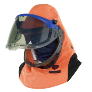 Arc flash Lift Up Hood + Helmet HRC4 43cal/cm2 - Sherwood Nomex ARC-HOOD4-S-LU+H