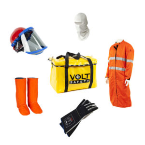 Arc flash Switching Coat Kit HRC2 12cal/cm2 Size 2XL - Volt Safety ARC-KIT2 SWC-2XL