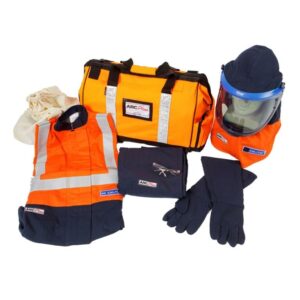 Arc flash Navy Lift Up Kit HRC4 50cal/cm2 SLX Size 2XL - ArcPlus ARC-KIT4-AP-USLX-LU-N-2XL