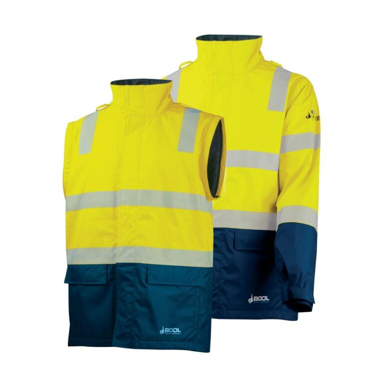 Parka Orange/Navy HRC3 Size 2XL Hi-Vis - Bool ARC-PARKA3-B-ON-2XL