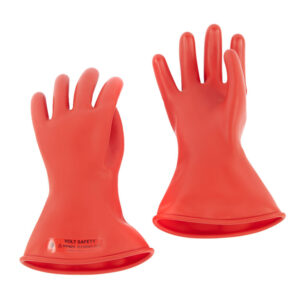Insulated Glove Class 0 Size 08 280mm 1000V Rolled Edge - Volt Safety GLOVE0 280-08
