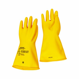 Insulated Glove Class 00-a Size 08 650V 280mm Rolled Edge - Novax GLOVE00-a-N-280-08