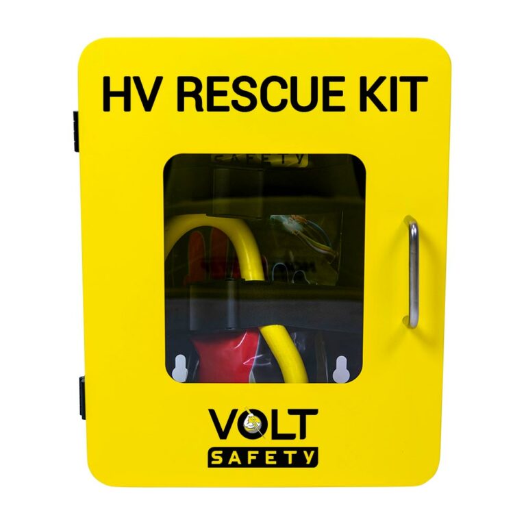 Wall Mounted High Voltage Rescue Kit Class 2 17kV - Volt Safety KIT-HVR-WM-2