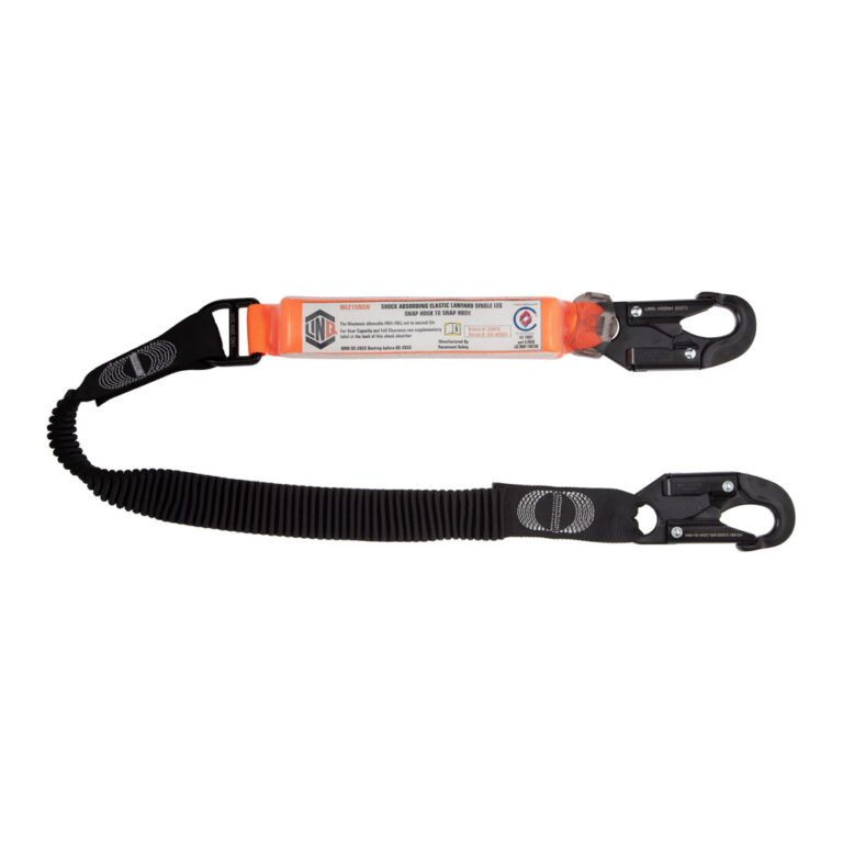 Lanyard with Absorber 1.85m with 2 Snap Hooks - Linq LANYARD-L-ELA