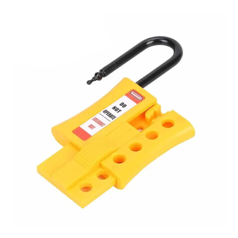 Dielectric Nylon 4 Hole 3mm Lockout Hasp - Volt Safety LOCKOUT-HASP-EPK44