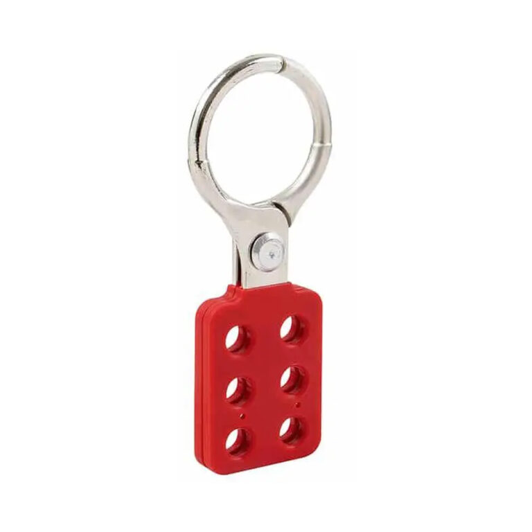 Aluminium 6 Hole Lockout Hasp 38mm Jaw - Volt Safety LOCKOUT-HASP-SLH138