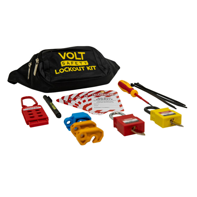 Lockout Kit Personal with Belt Bag - Volt Safety LOCKOUT-KIT-P