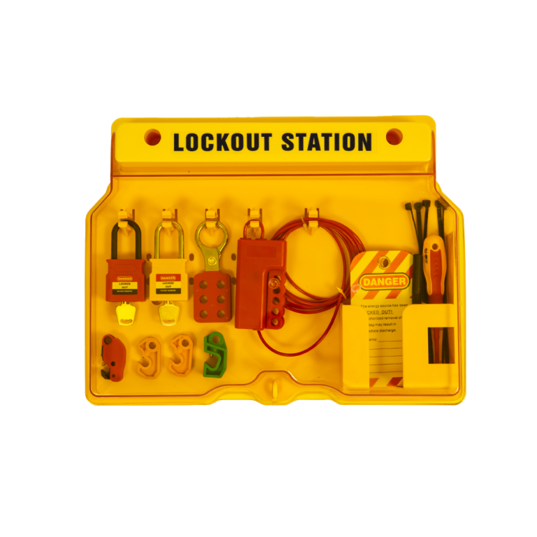 Wall Mounted Lockout Kit Small - Volt Safety LOCKOUT-KIT-S-WM
