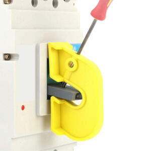 Industrial Large Circuit Breaker Lockout - Volt Safety LOCKOUT-LCB UCL5