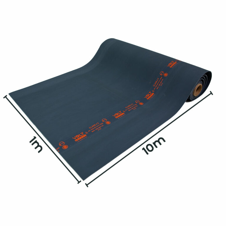 Insulated Mat Roll 1m x 10m Class 4 36kV AS/NZS IEC 61111 - Volt Safety MAT-4-R10