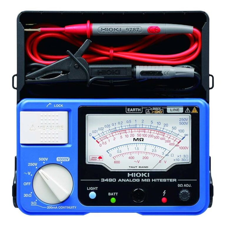 Hioki 3490 1kV Analog Insulation Tester MET-H-3490
