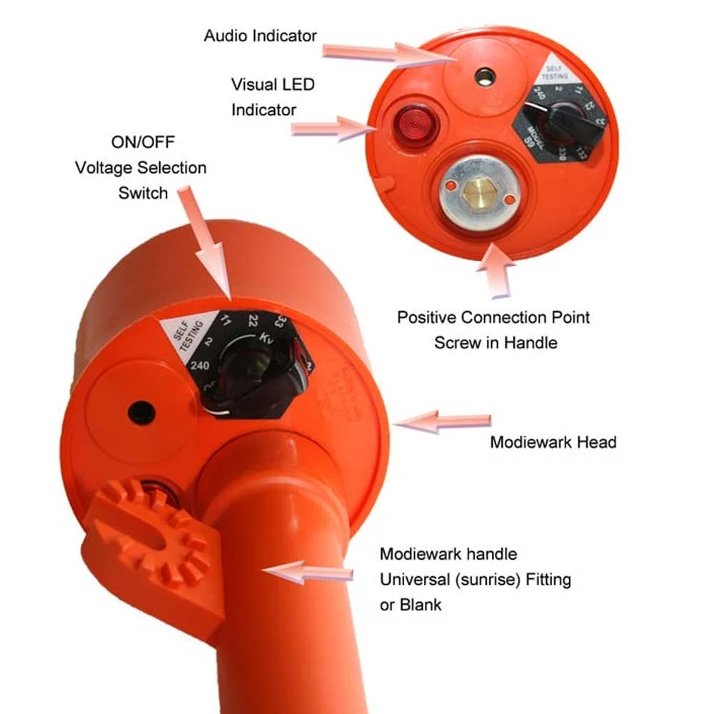 Modiewark HV Proximity Tester Model MWB Electrical Safety Kit 2 ? G.L McGavin MET-M-ES-KIT-2-MWB