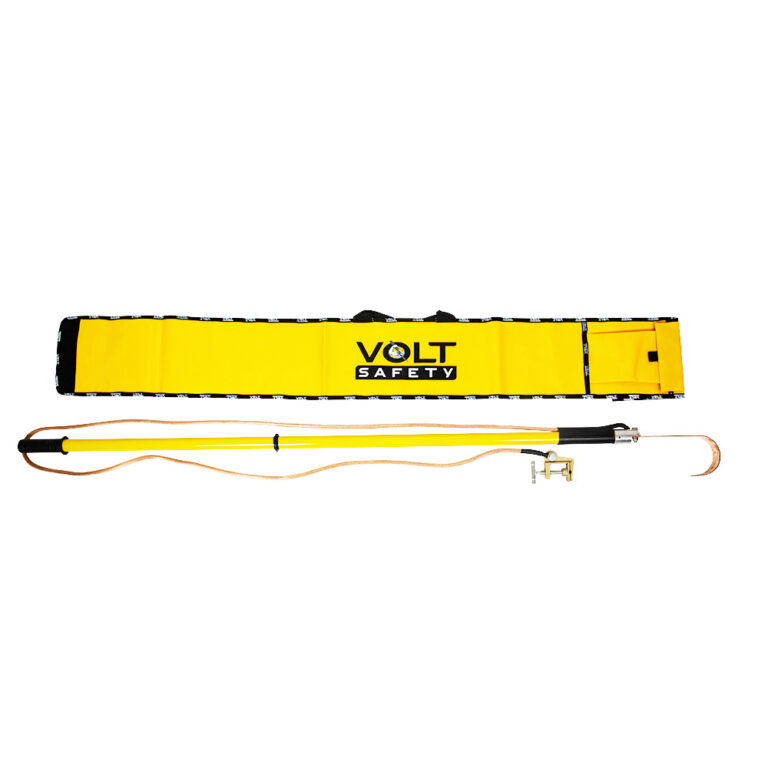 Insulated Discharge Stick 1.75m Kit with 3.0m Earth Lead - Volt Safety STICK-DC50-K
