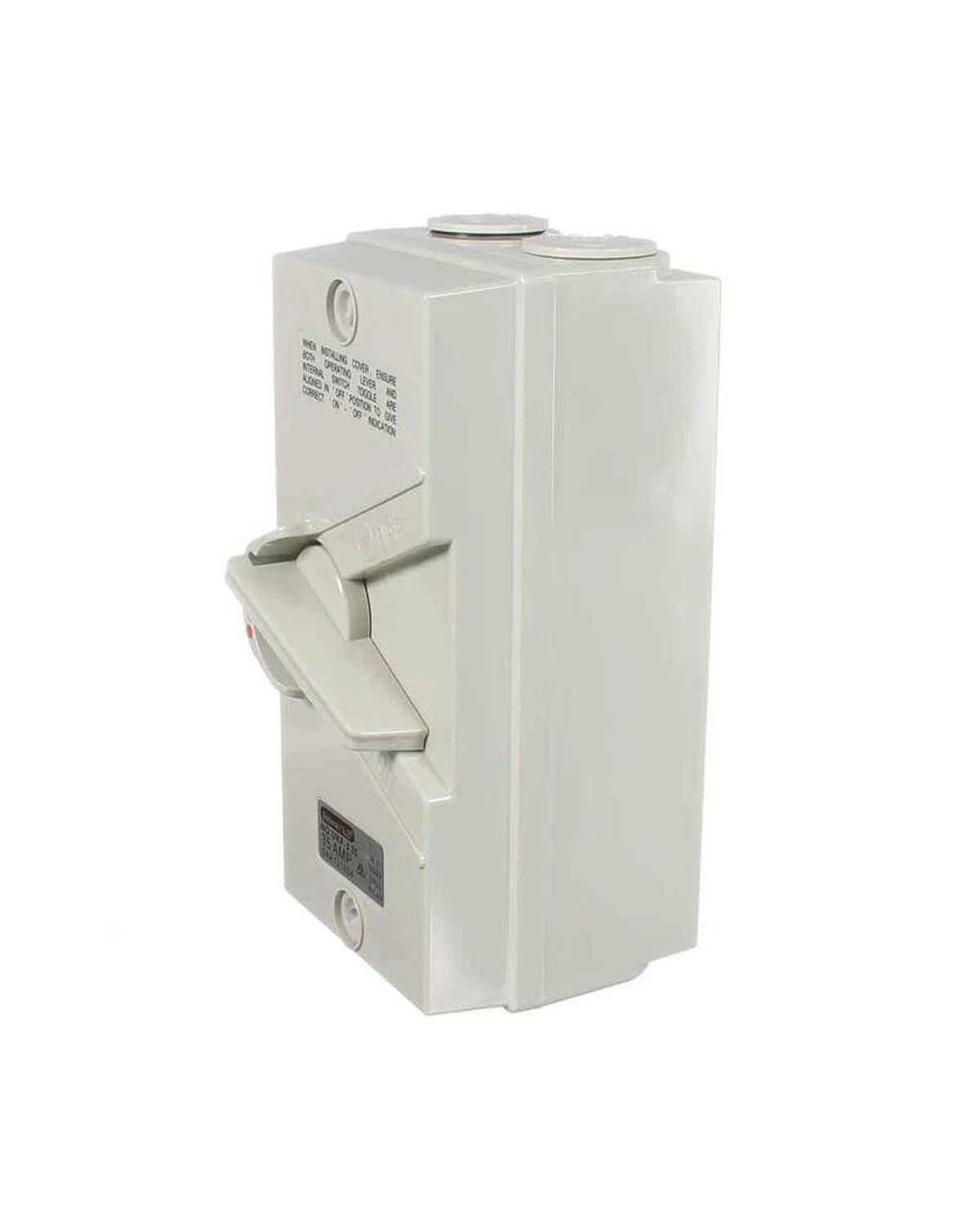 Three Pole 40 Amp Isolating Switch | IP66 Weather Protected