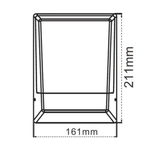 CLA BULK: LED Bulkhead Letter Box Lights IP65 IK10