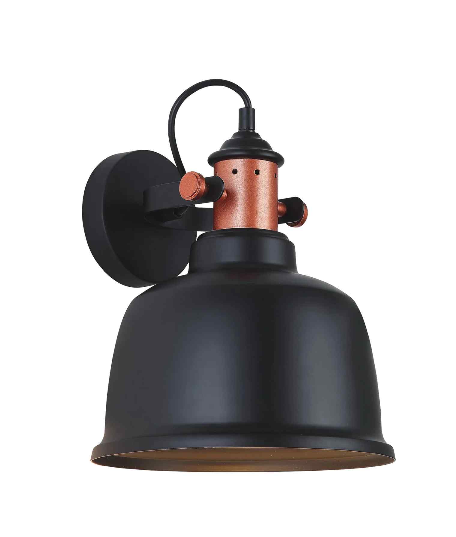 CLA ALTA: Interior Adjustable Bell With Copper Highlight Wall Lights - Image 3