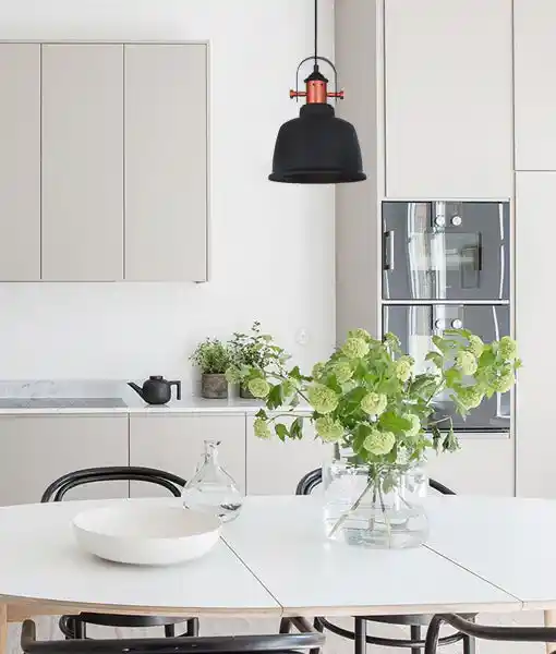 CLA ALTA: Industrial Bell Shape With Copper Highlights Pendant Lights - Image 6