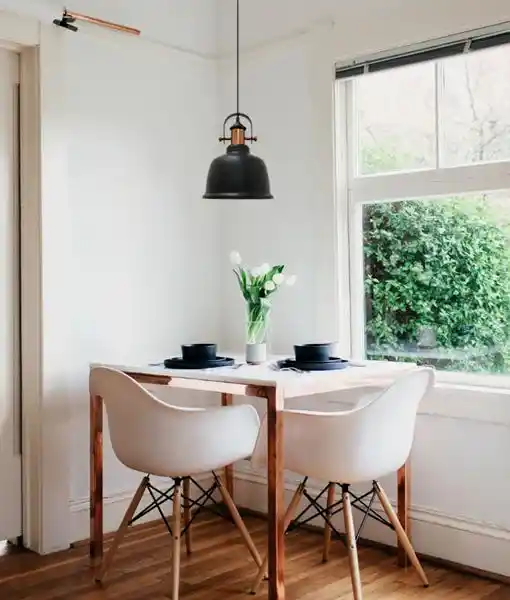 CLA ALTA: Industrial Bell Shape With Copper Highlights Pendant Lights - Image 8