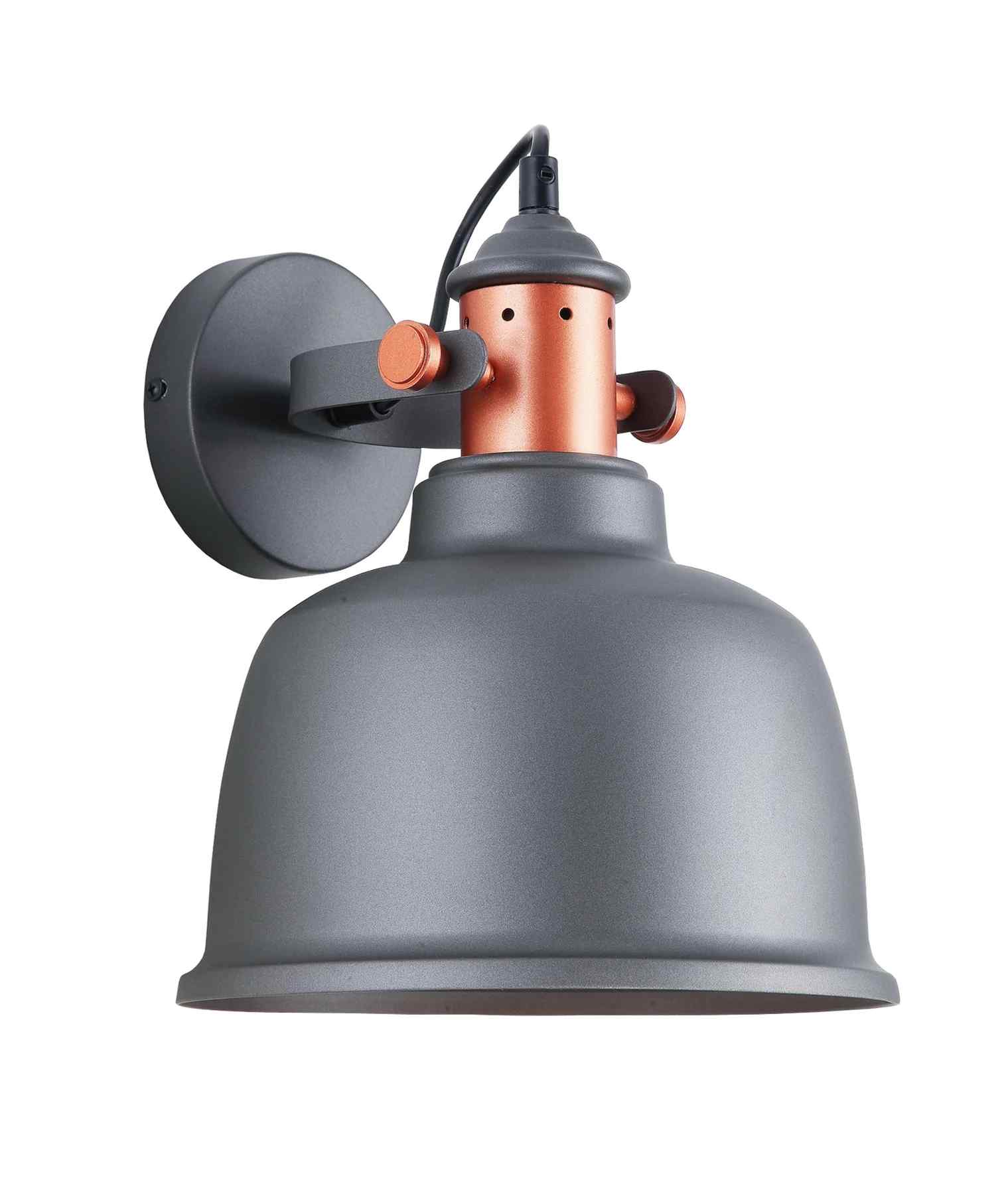 CLA ALTA: Interior Adjustable Bell With Copper Highlight Wall Lights - Image 4