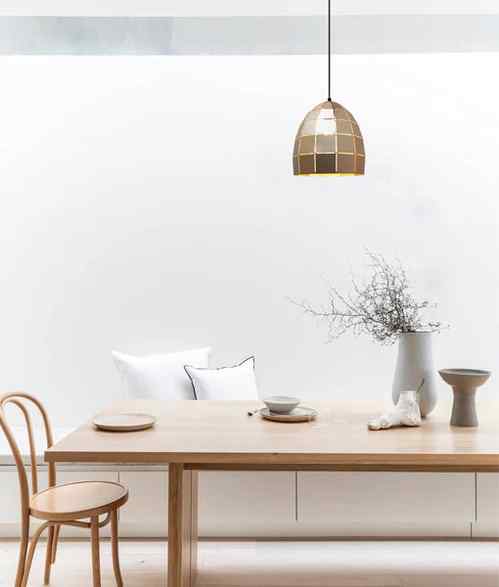 CLA ARMIS: Retro Tiled Ellipse Shape Pendant Lights - Image 6