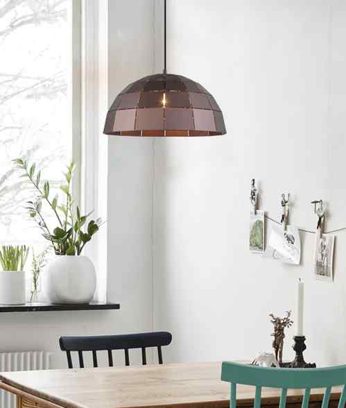 CLA ARMIS: Retro Tiled Dome Shape Pendant Lights - Image 6