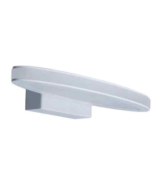 CLA ATHENS: City Series LED Interior Matte White Oval 1 Way Wall Light