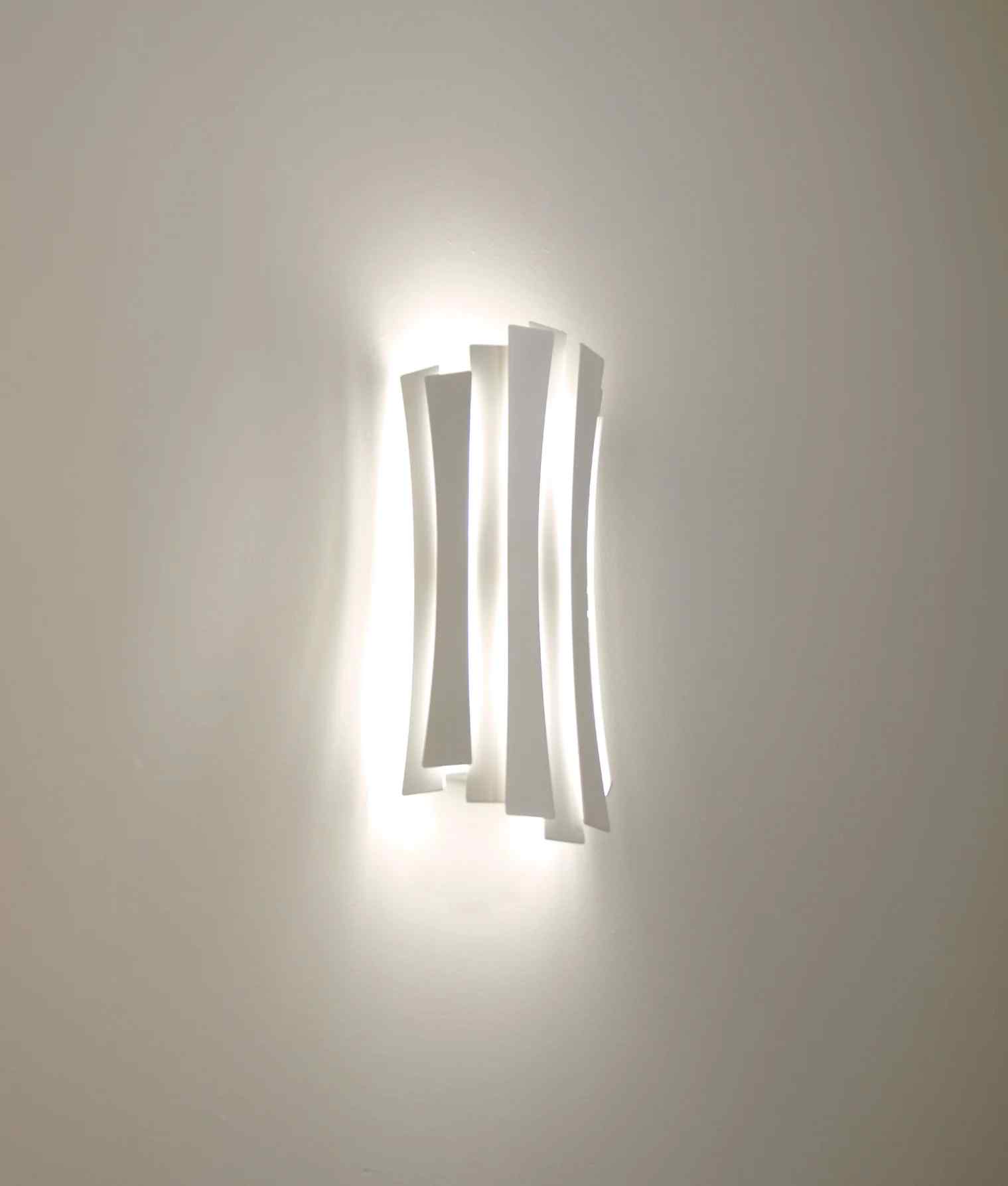 CLA BAGOTA: City Series LED Tri-CCT Interior Curved Shape Dimmable Wall Light